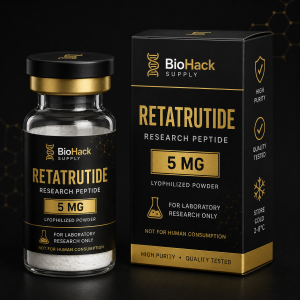 Retatrutide 5mg research peptide vial
