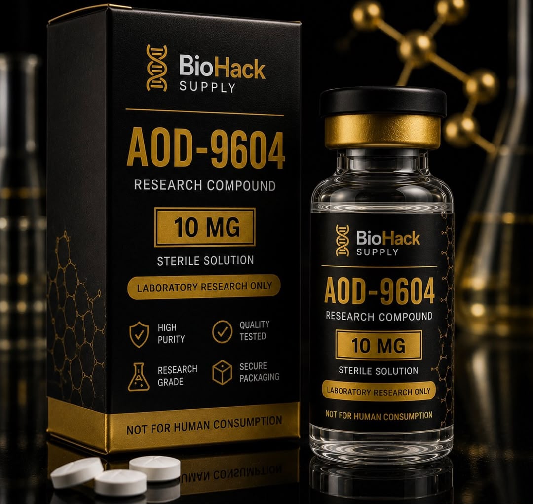 Authentic AOD-9604 10mg Research Peptide Authentic AOD-9604 10mg Research Peptide